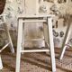 Small antique wooden stools