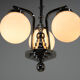 Art Deco 3-flamming Chandelier, 1920s