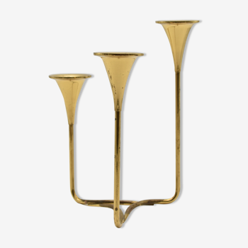 Brass candlestick scandinavian