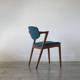 Teak Model 42 Chairs by Kai Kristiansen for Schou Andersen, Set of 6