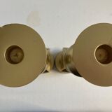 Design pair of torches geometric décor around 1970