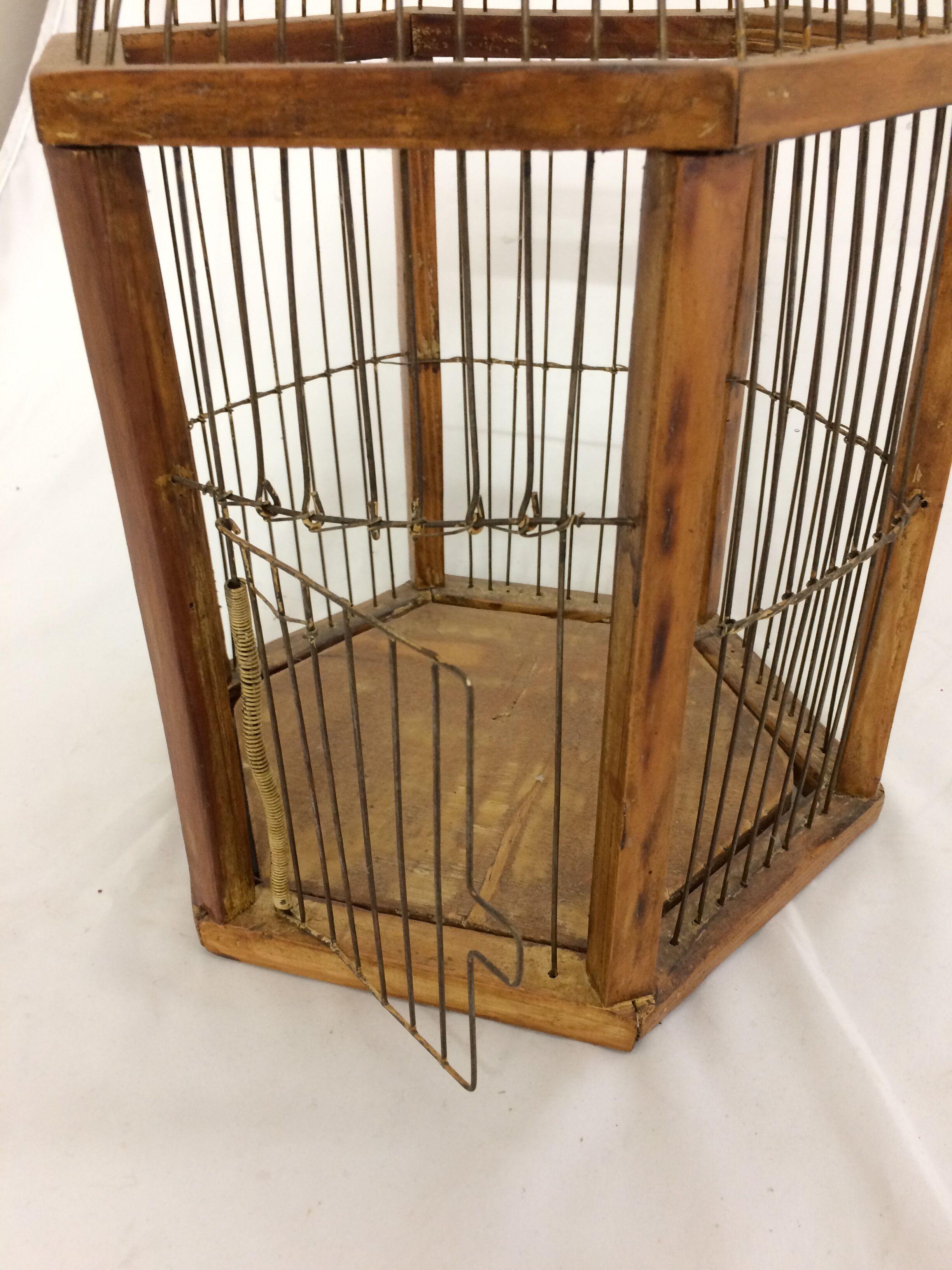 Vintage bird cage