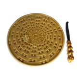 Ceramic cheese platter from Sarreguemines