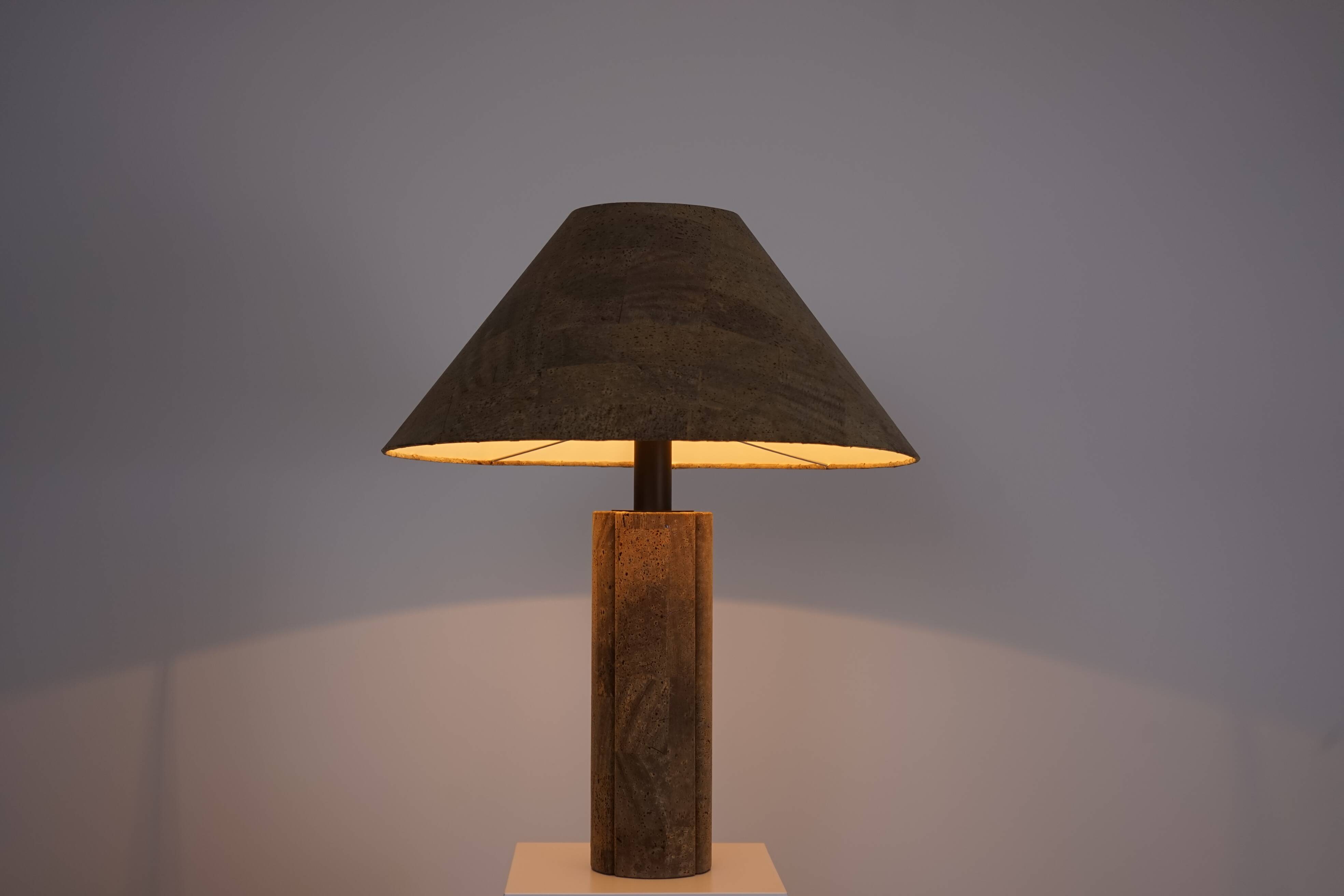 Table Lamp in Cork by Ingo Maurer for Design M