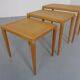 Danish Oak Nesting Tables by H.W. Klein for Bramin, 1960s, Set of 3