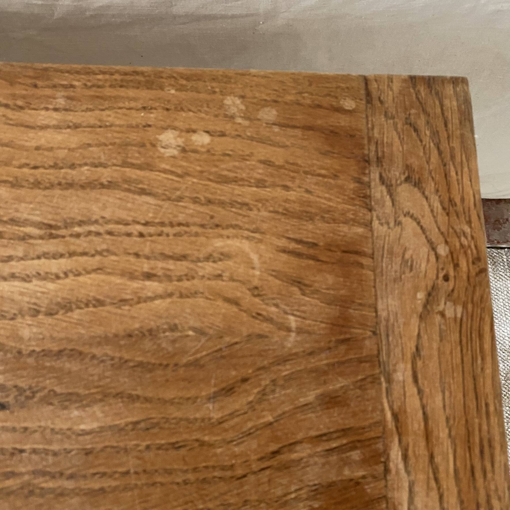 Scandinavian style bedside table with tapered legs from the 1960s.