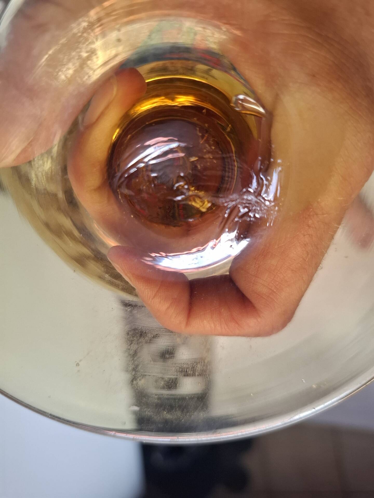 Empoli glass coupe vase