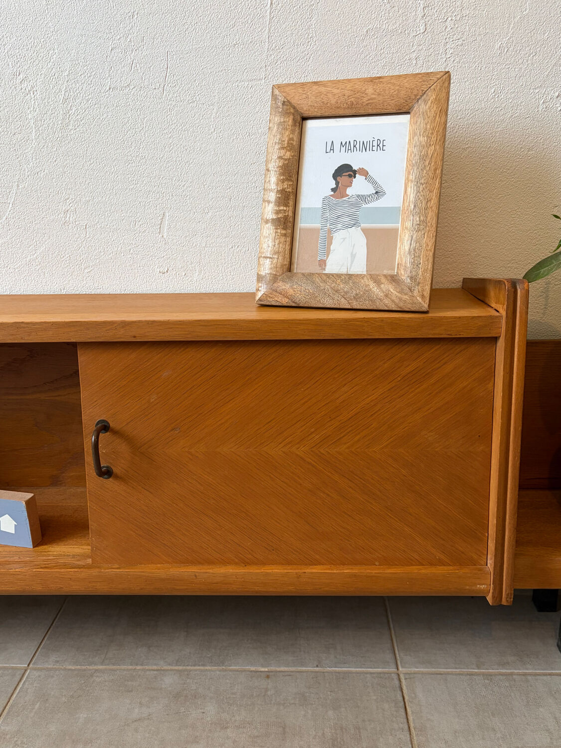 Vintage teak enfilade (shallow)