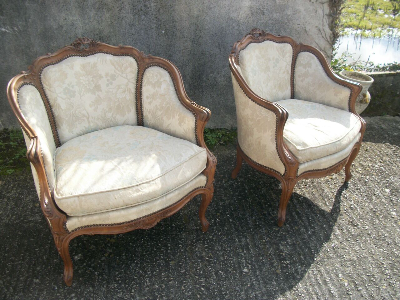 Pair of Bergères LXV Chairs