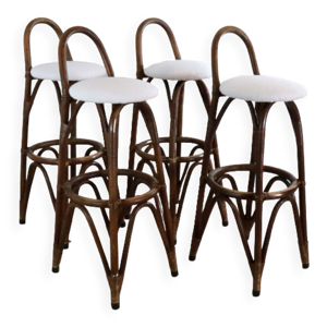 Lot de 4 tabourets tabourets