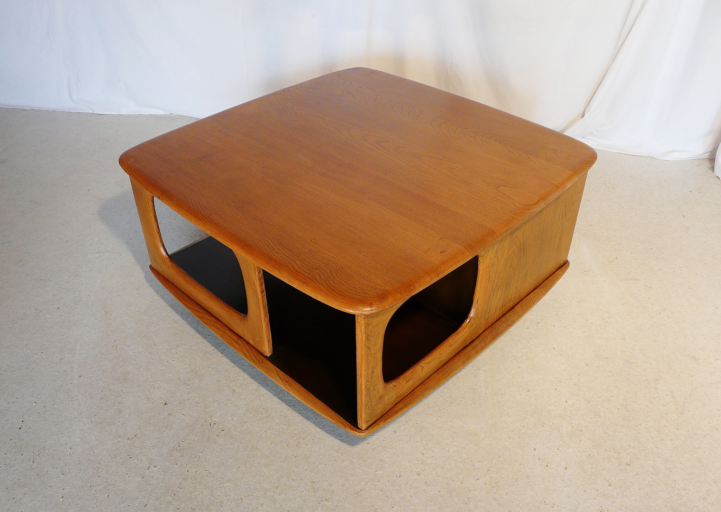 Ercol Scandinavian square coffee table