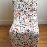 Restored vintage low chair