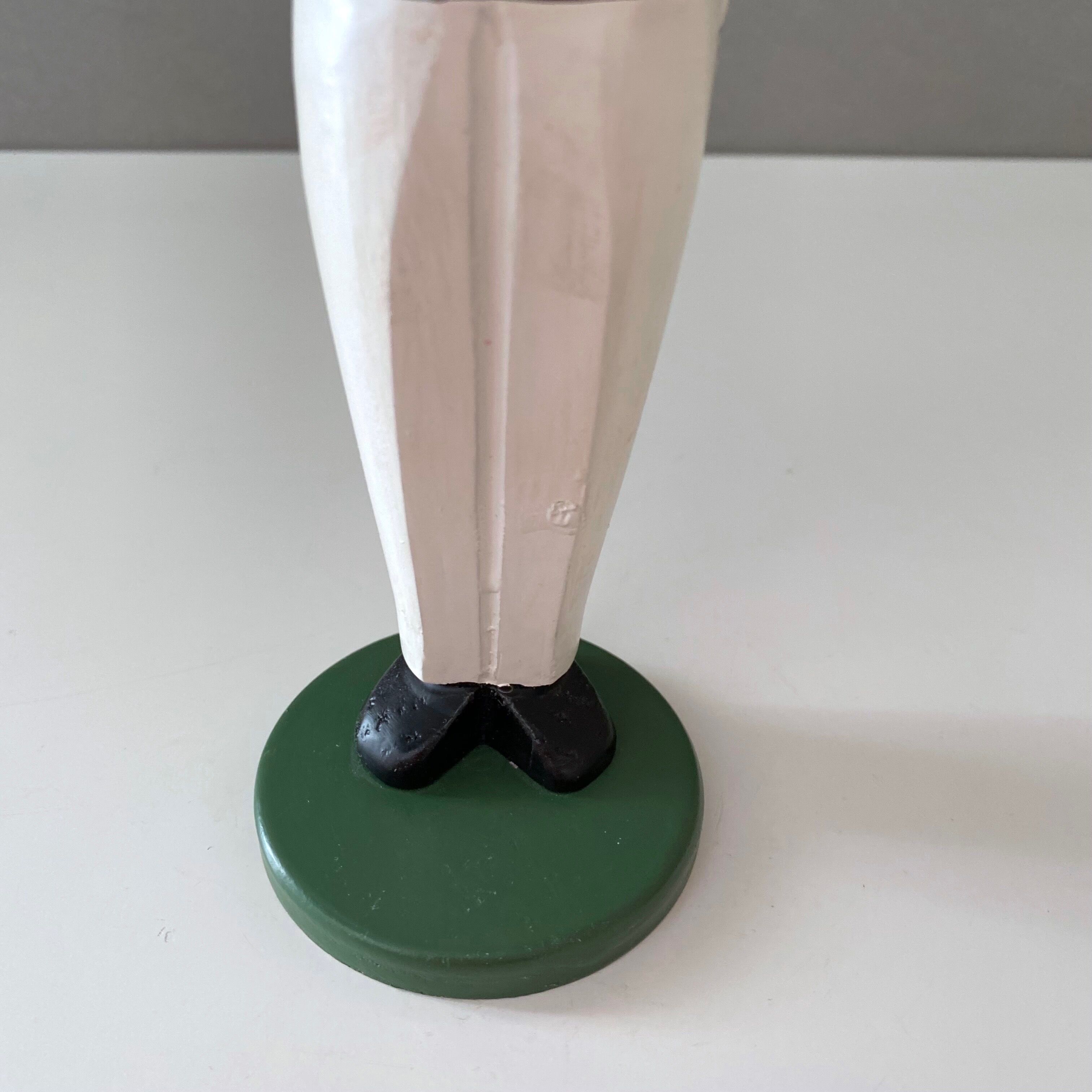 Wooden miner from the Erzgebirge, candle holder, vintage decoration, Christmas