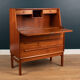 Restored 1960s Retro Danish Bureau Desk Mid Century