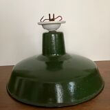 Large suspension enamelled sheet metal