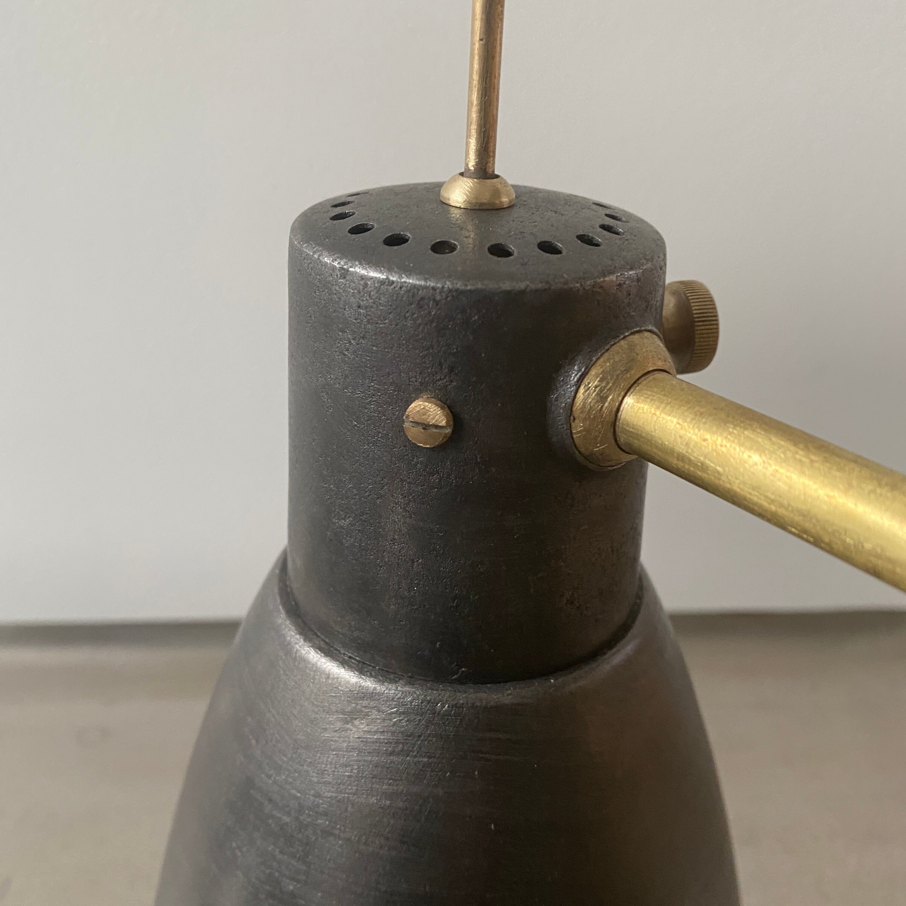 Lot 2 old industrial wall lamps