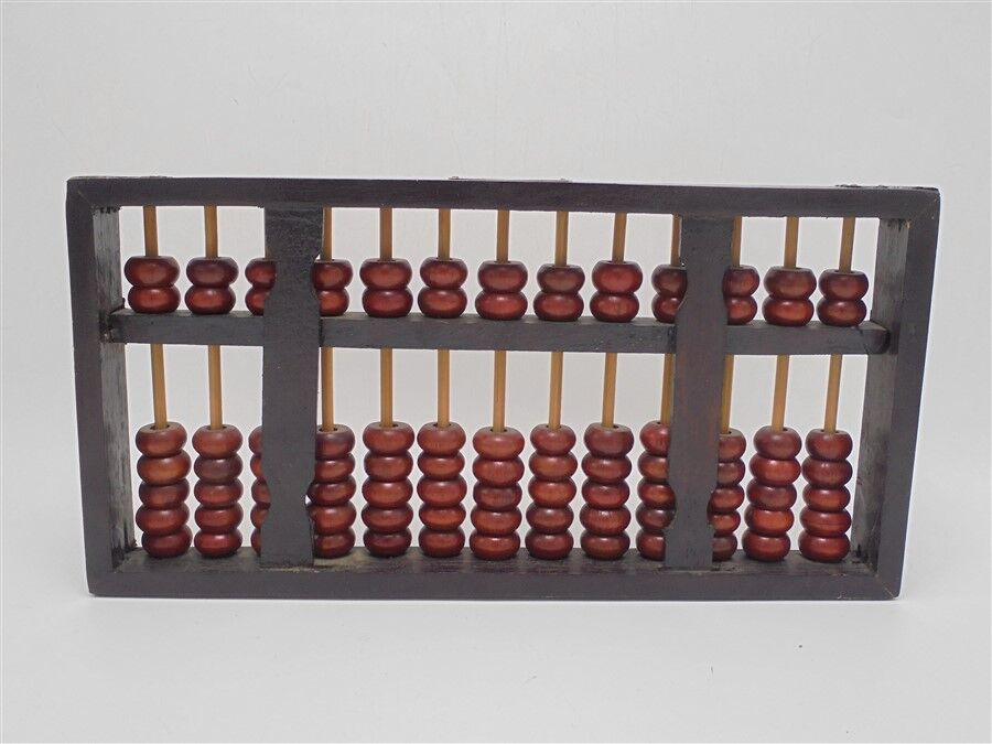 Wooden Chinese abacus