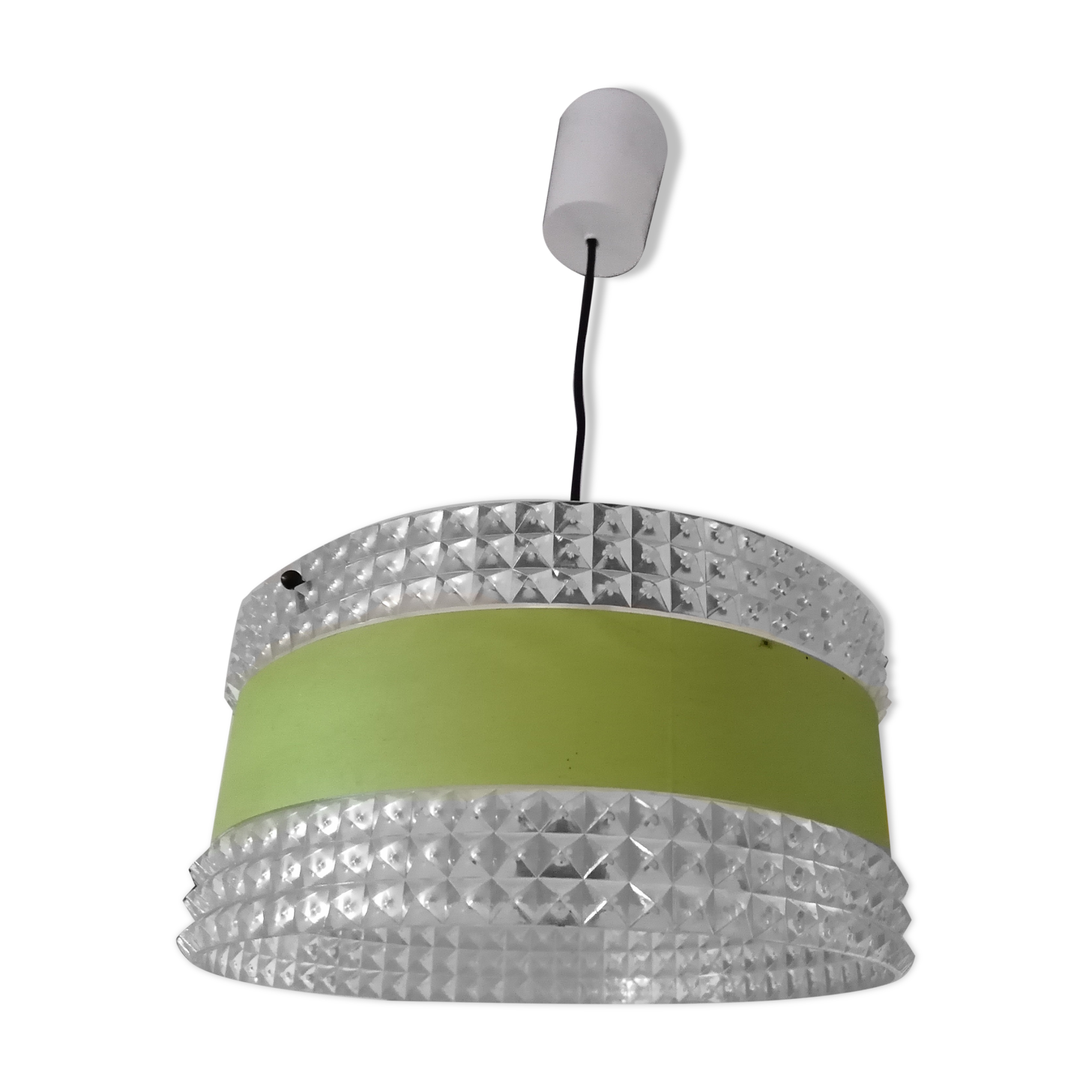 Luster suspension altuglas plexiglass vintage