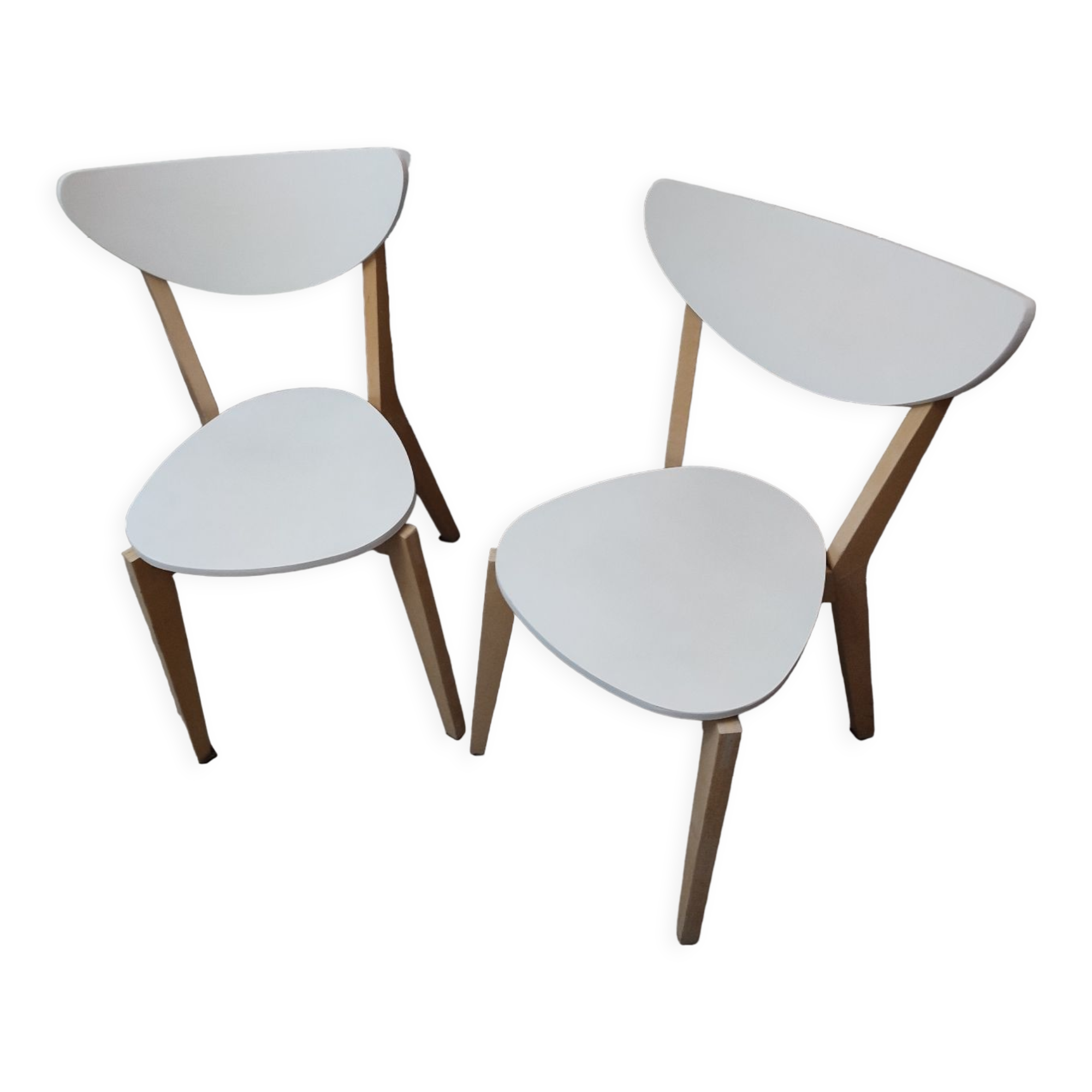 2 Ikea nordmyra chairs