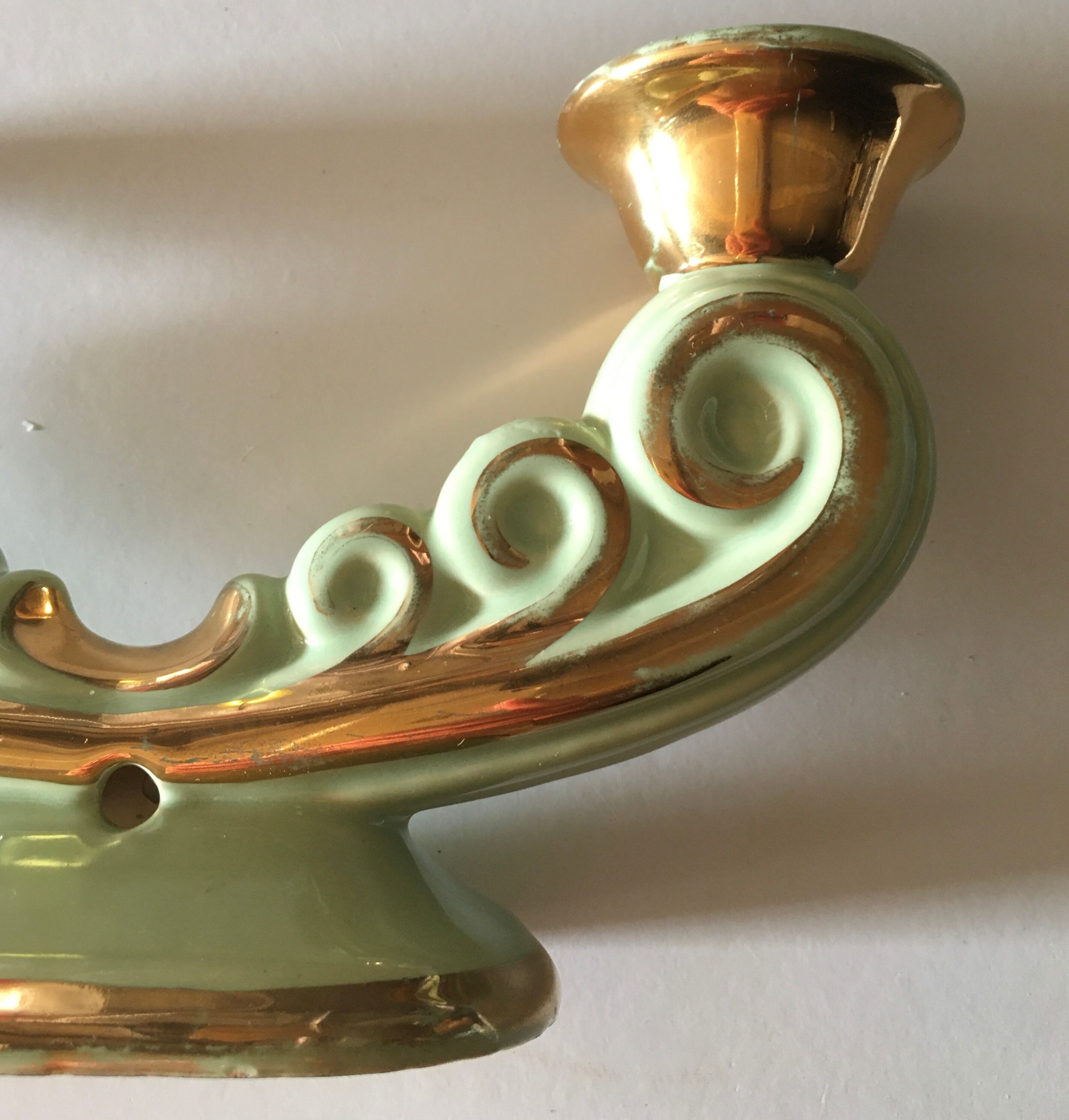 Art Deco ceramic chandelier