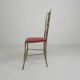 Chaise style Hollywood Regency, Chiavari, années 1960
