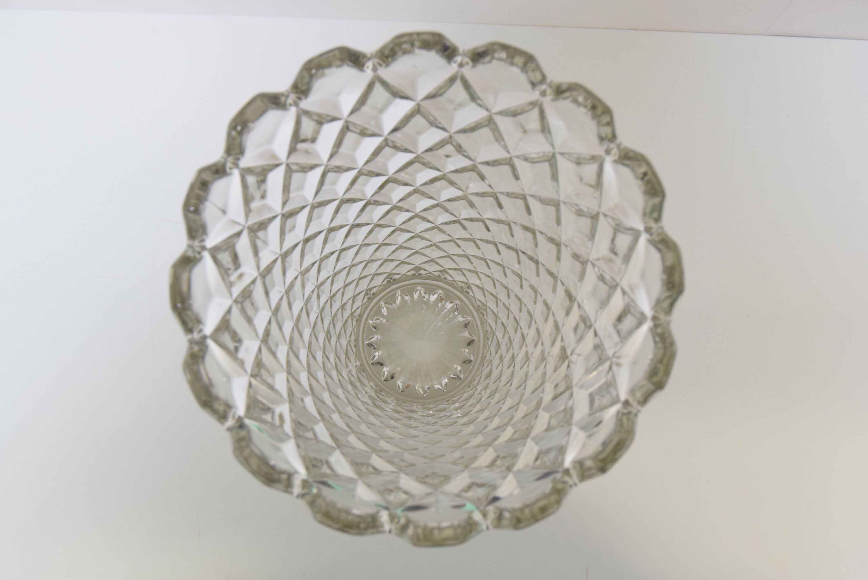 Mid-century Glass Vase,by Glasswork Novy Bor,1960's.