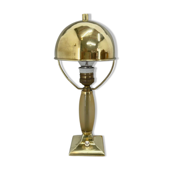 Art Deco Brass Table Lamp, 1930's