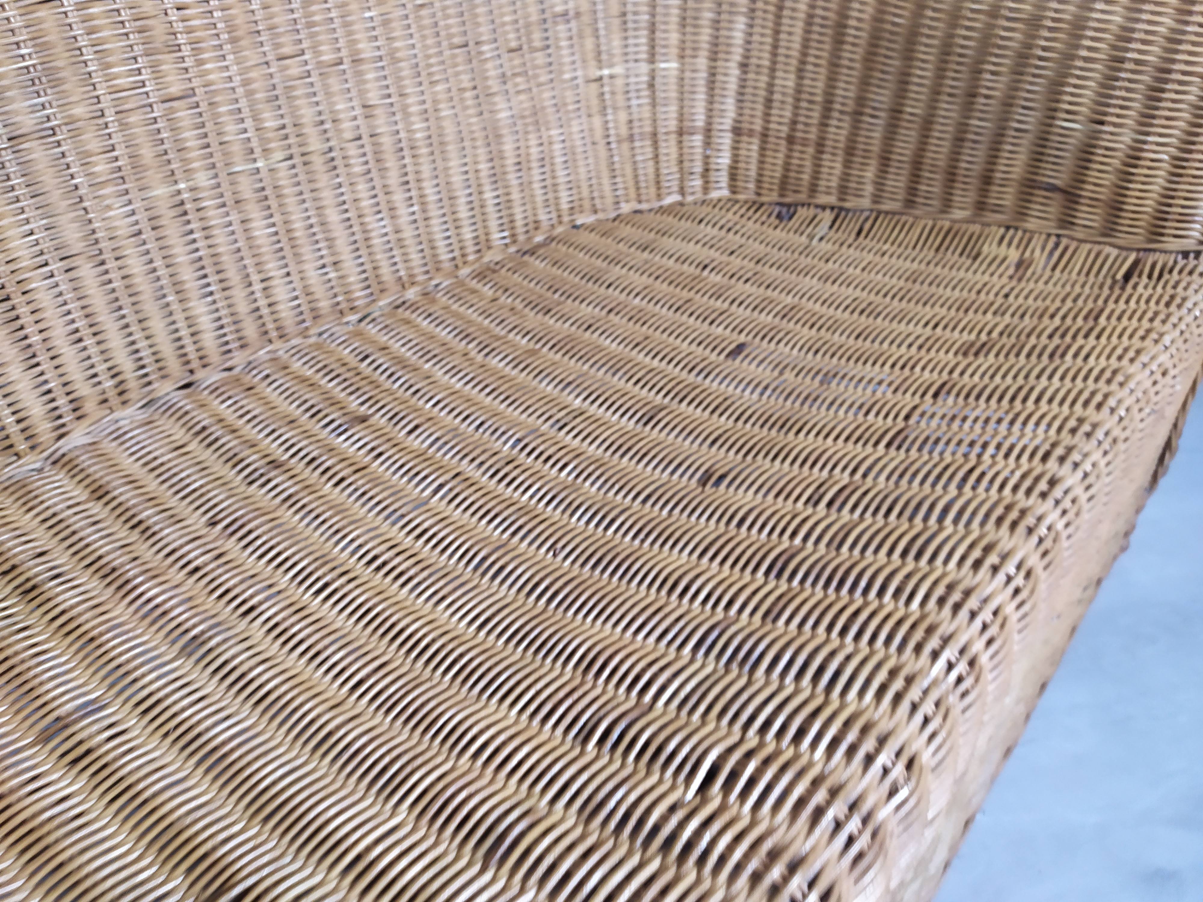 Sofa rattan armchairs