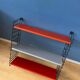 Orange, red and gray Tomado vintage modular wall system - shelves - unit