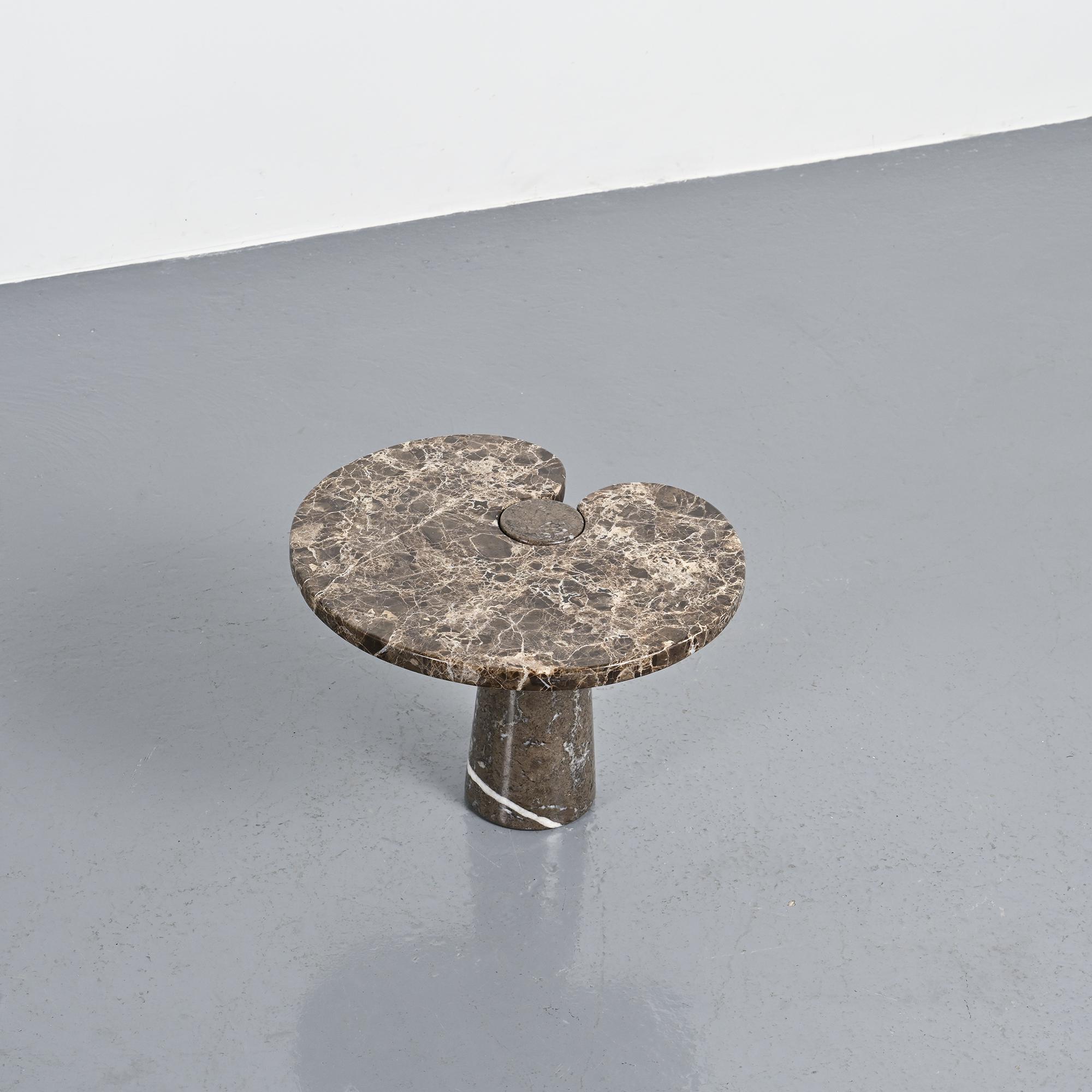 Table basse Eros par Angelo Mangiarotti, Skipper, circa 1975