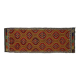 Anatolian handmade kilim rug 236 cm x 84 cm