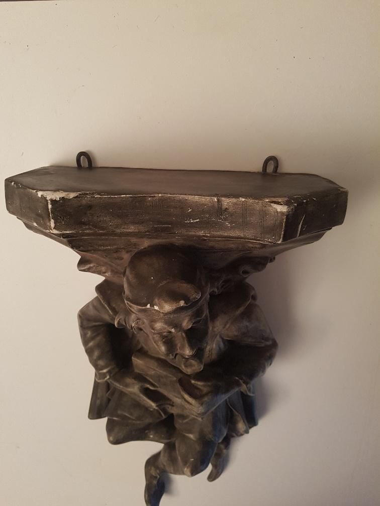 Plaster wall console