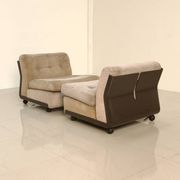 Pair of "Amanta" armchairs by Mario Bellini for C&B Italia, 60s