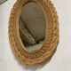 Rattan mirror 1960