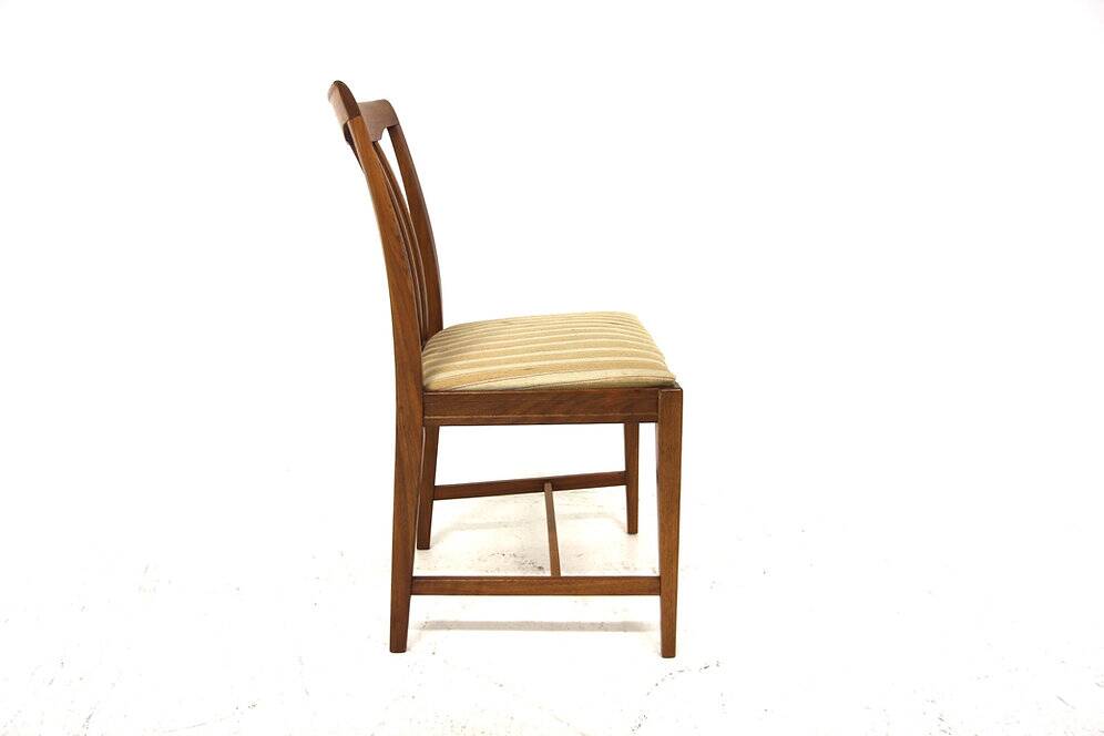 Set de 10 chaises scandinave en noyer, Suède, 1960