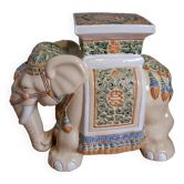 Eléphant céramique ajourée