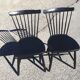 Pair of Hagafors vintage Scandinavian design chairs