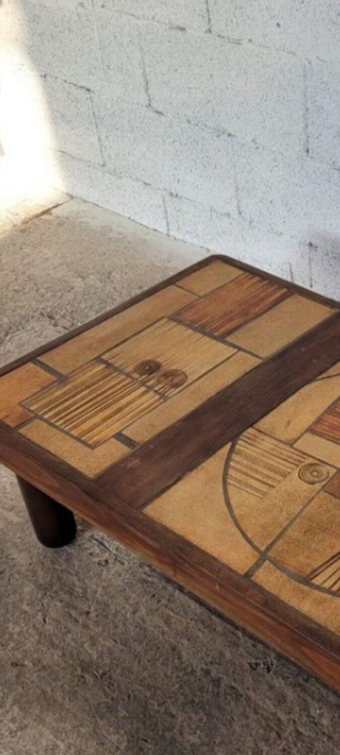 Ceramic coffee table 1950