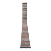 Tapis de couloir turc vintage