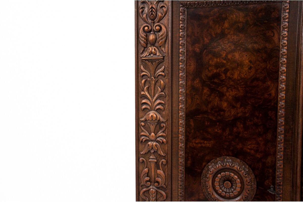 Cabinet set on lion's paws, Germany, early 20th century.