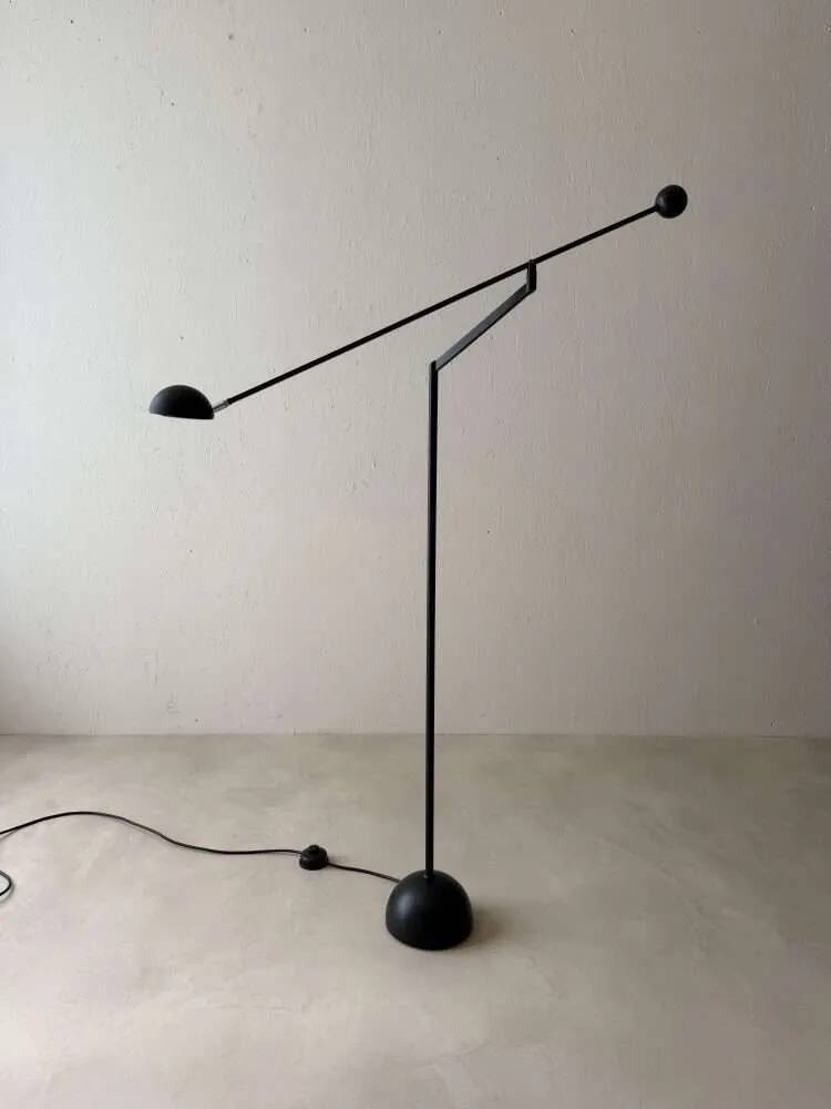 Lampe sur pied Memphis Counterbalance Sölken 80s