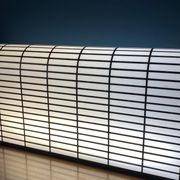 Postmodern reticulated lamp in the manner of J.Hoffman, Italy 1980s