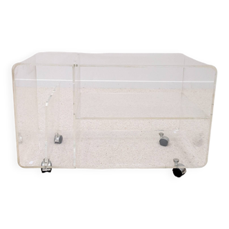 Plexiglass trolley