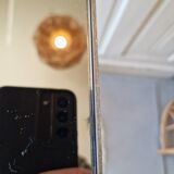 Gold brass side table  
Accent table