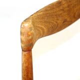 Set de 3 chaisesen chêne, H W Klein, Bramin, Danemark, 1960