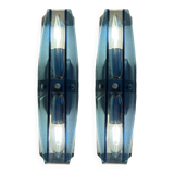 Pair of wall lights attributed to Veca for Fontana Arte, 70s