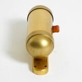 Original 1930s cabin submarine wall lamp in streamlined design
