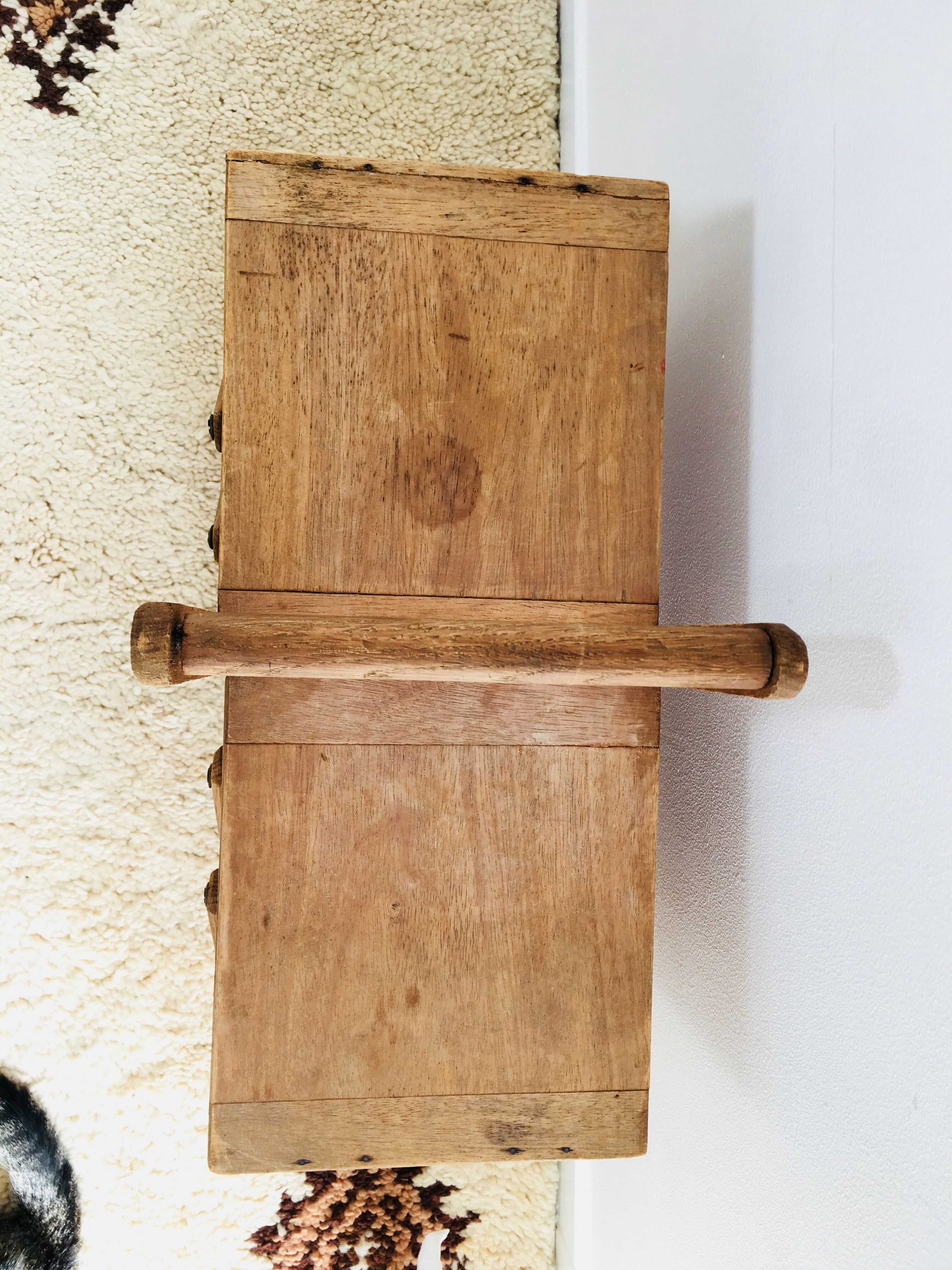 Vintage sewing basket