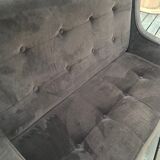 Velvet bench