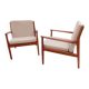Easy Chair Svend Aage Eriksen in teak, 1960s-70s.